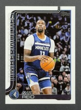 Naz Reid 2025-26 Topps #109 Minnesota Timberwolves NBA Player