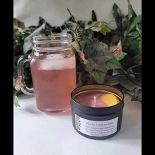 Pink Watermelon Lemonade Candle summer spring scent party favors candles Fruity