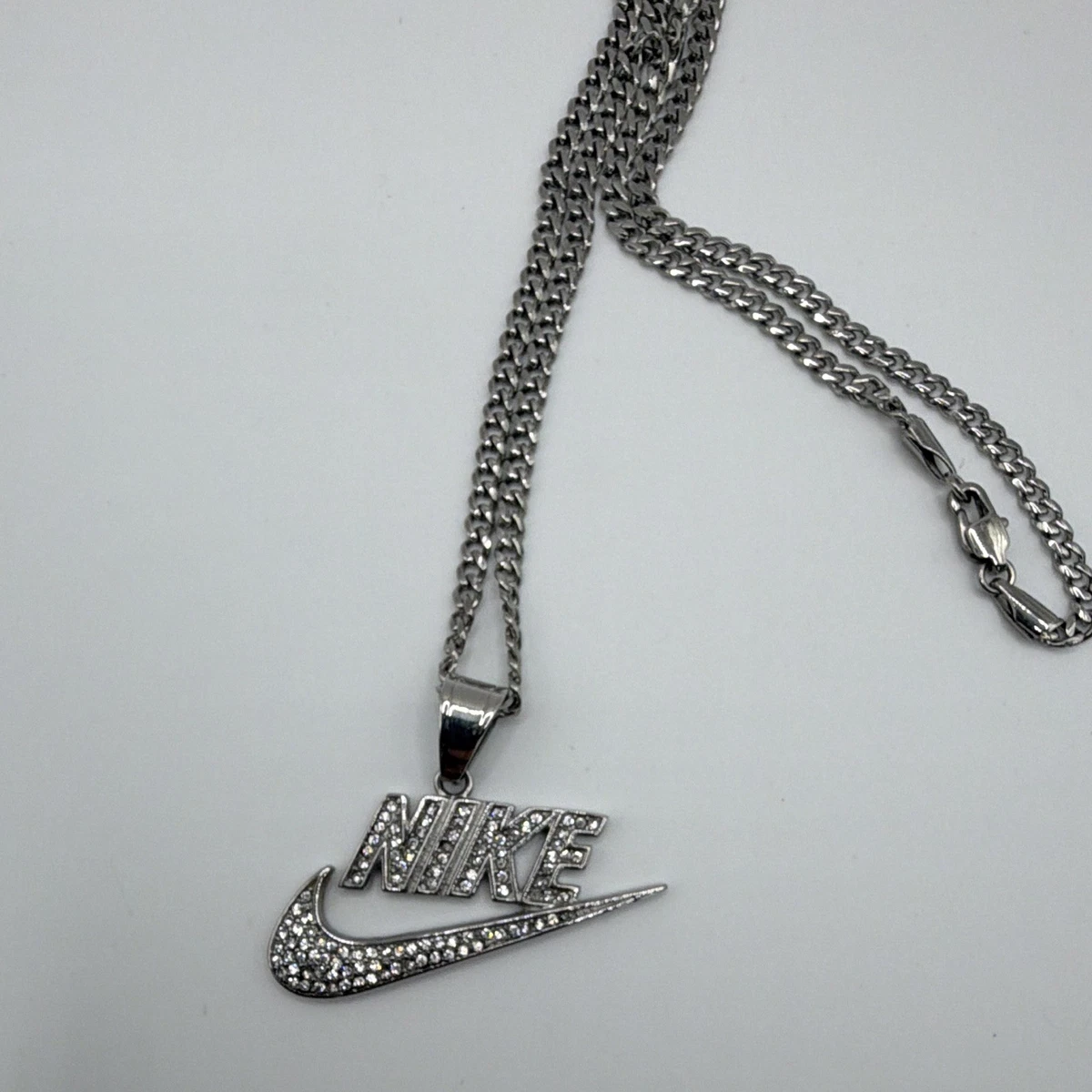 NIKE シルバーカラー ネックレス チェーン 25+ Nike Fashion Necklaces & Pendants for sale | Updated Oct 2026