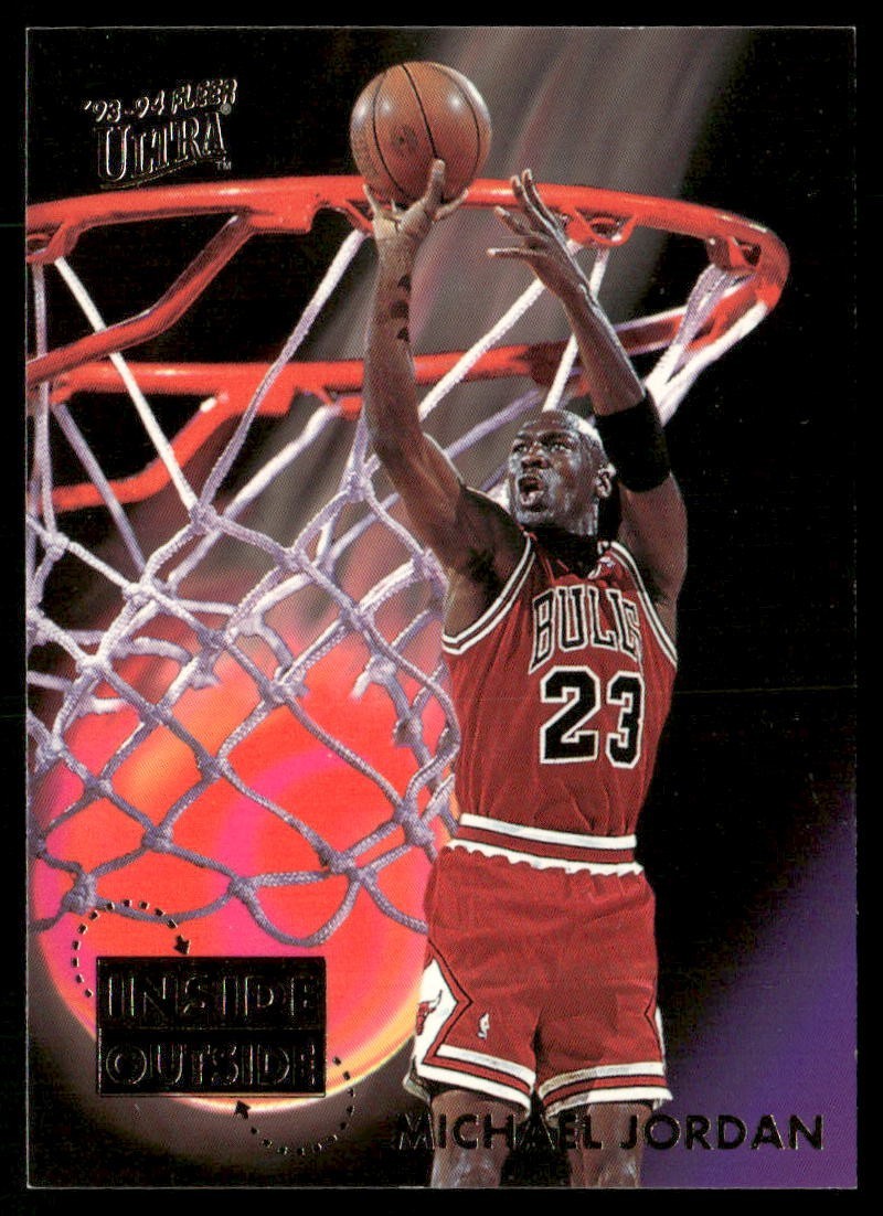 1993-94 Ultra - Inside Outside Basketball Michael Jordan #4