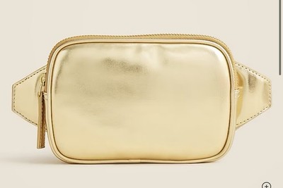 J Crew Crewcuts Mädchen Gürteltasche In Metallic Gold Neu Mit Etikett
