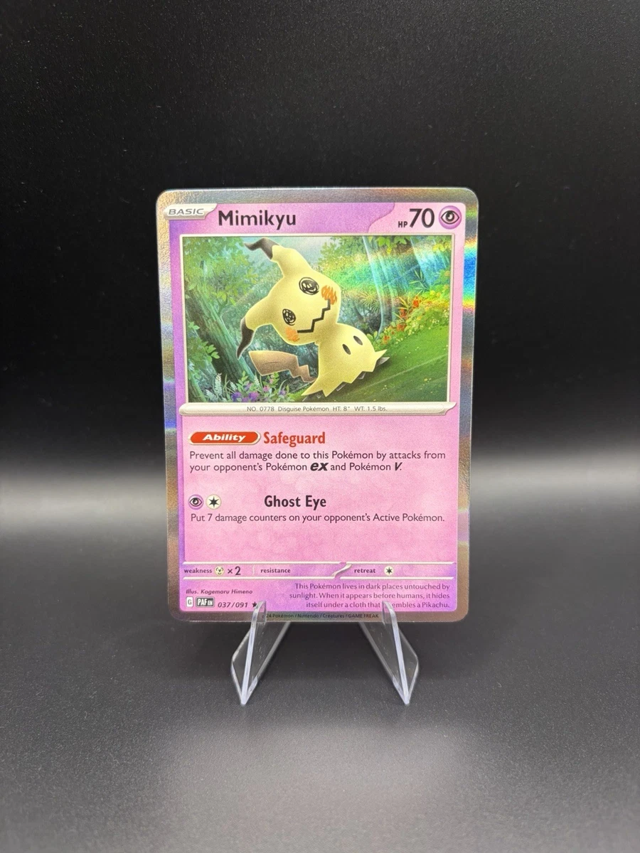 Mimikyu 037/091 SV: Paldean Fates for sale | eBay