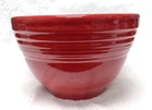 Fiestaware Red Scarlet Bakers Prep Bowl 6 1/4" x 4 Inch Excellent Shape HTF