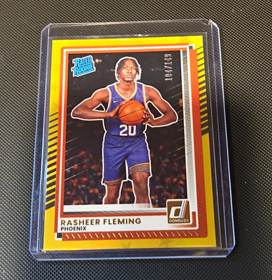 Panini Donruss 2025-26 Rasheer Fleming RC Holo Laser /199 Suns #18