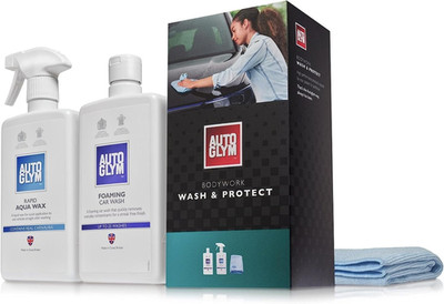 Karosserie Wash and Protect - 4-teiliges Autoreinigungsset für Autoaußen, Autopflege