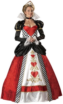 queen of hearts ball gown