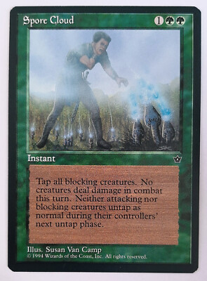  SPORE CLOUD (V.1)  FALLEN EMPIRES 1994  NM  GREEN  MAGIC THE GATHERING MTG