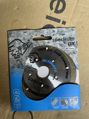 OX Tools - Spectrum Ultimate Tile Diamanttrennscheibe - 115 / 22,23 mm