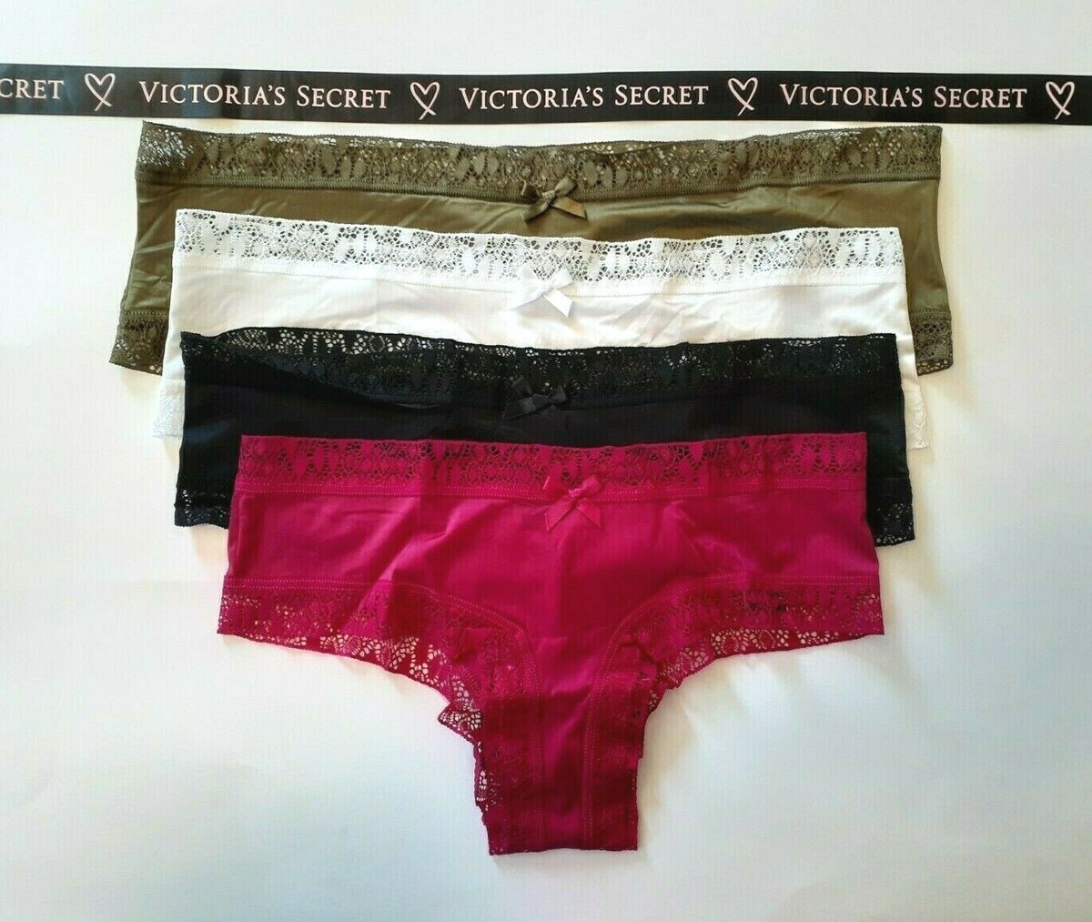 Victorias Secret SNAKE Lace Cheeky SEXY Panty Cutout Silk Satin