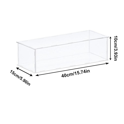 Clear Acrylic Display Case Dustproof Model Toy Storage Box Protection Showcase - Picture 19 of 71