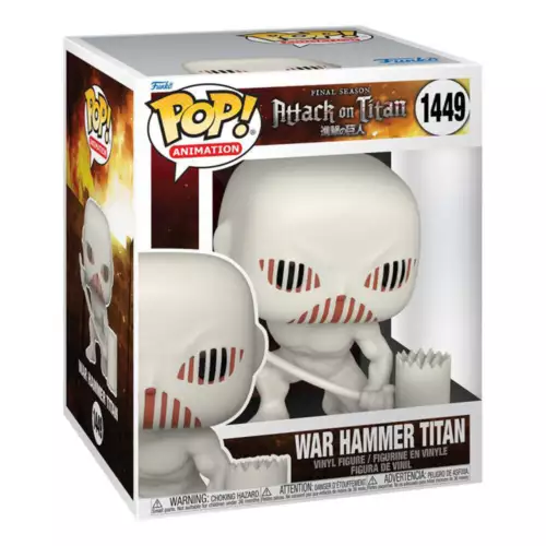 Funko Pop Animation Attack on Titan War Hammer Titan Vinyl Figure Ages 3+