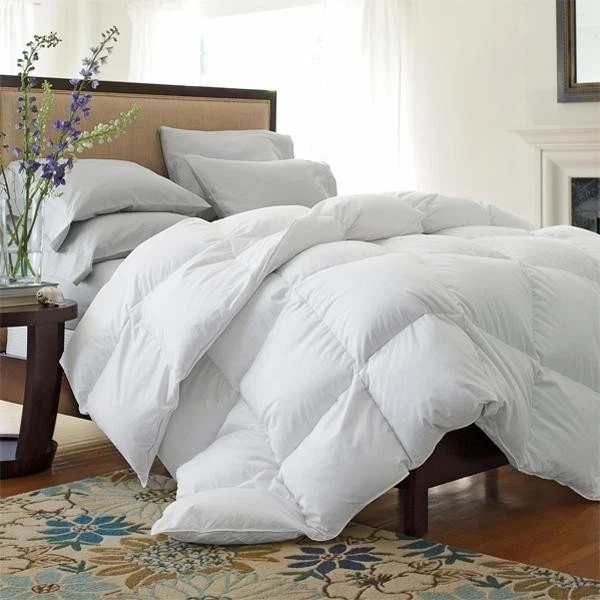 Feather and top down blanket
