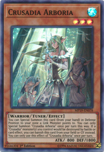 YuGiOh Cybernetic Horizon Common Crusadia Arboria CYHO-EN007