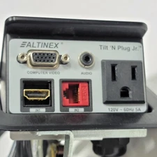 Altinex Tilt 'N Plug Jr. Hybrid Analog and Digital Video Distribution TNP-128
