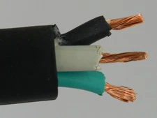 40 ft 6/3 SOOW SOO SO Black Rubber Cord Outdoor Flexible Extension Wire/Cable