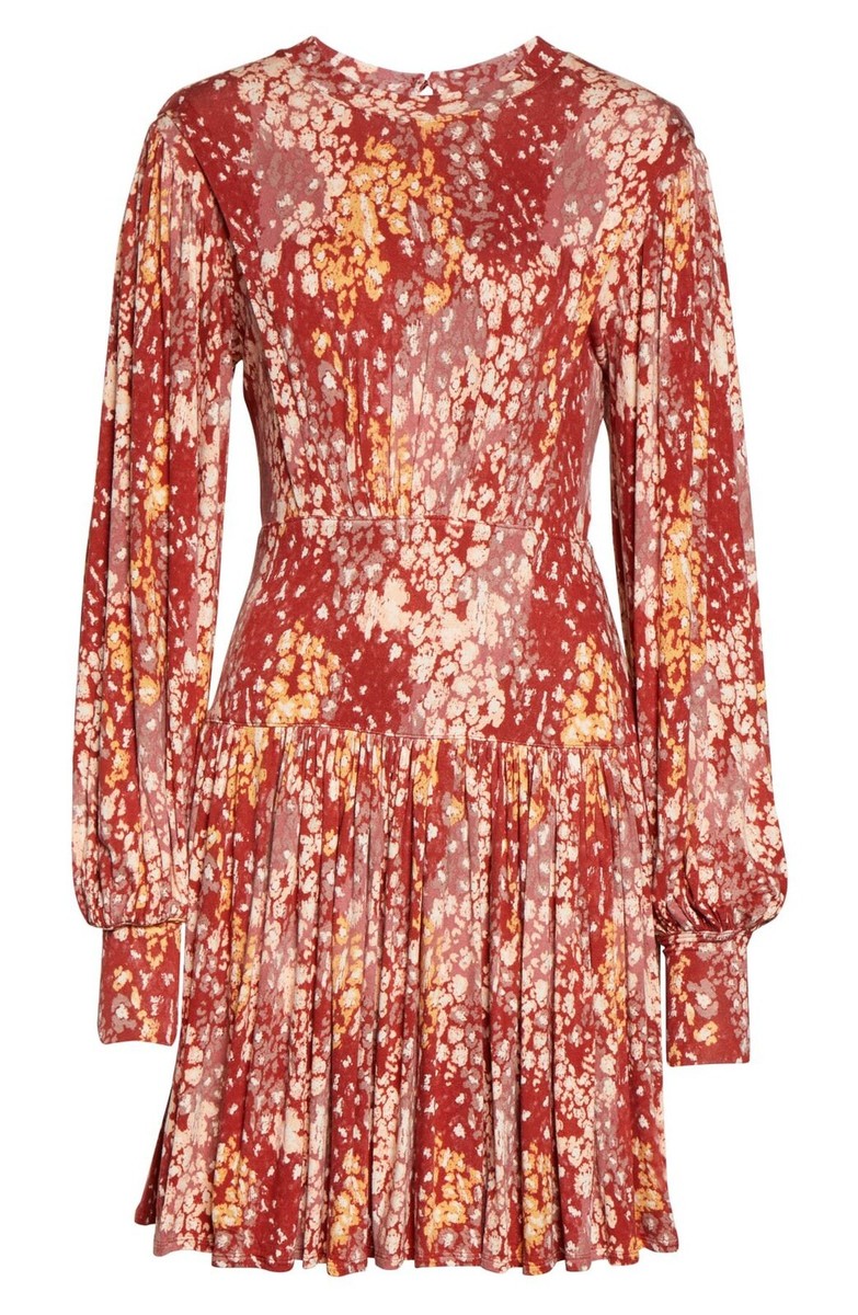 Free People Women's Heartbeats Mini Dress - Red - S