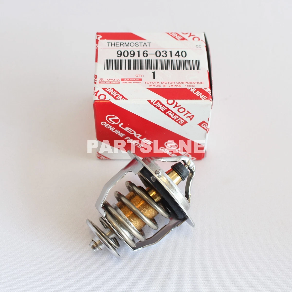 TOYOTA LEXUS FACTORY OEM 90916-03140 NEW ENGINE COOLANT THERMOSTAT 