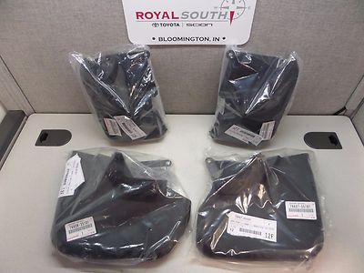 Toyota FJ Cruiser Complete 4-Piece Mud Guard Flap Set Genuine OE