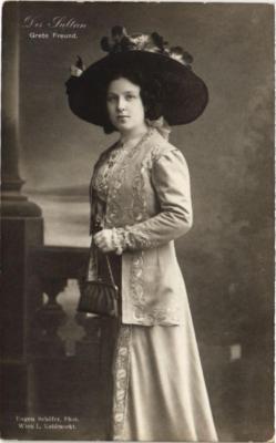 CPA AK Grete Freund THEATER STAR (627081)