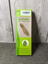 Yusionler Shoe Insoles Size L Men 7.5-13 Women 8.5-14 Arch Support Pain Relief 