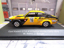 OPEL C Kadett GT/E Coupe Rallye Monte Carlo  1976 #16 Röhrl Euro IXO CMR SP 1:43