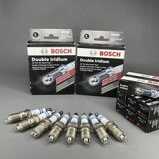 8PCS OE Germany Double Iridium Spark Plug For Ford Lincoln Mazda Mercury