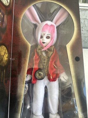 Living Dead Dolls Alice In Wonderland Eggzorcist White Rabbit