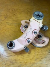 Ofmega Mistral Pink Short Cage Rear Derailleur Vintage made in ITALY  CAMPAGNOLO