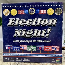 Election Night! Board Game Parents Choice Learn Your Way To The White House