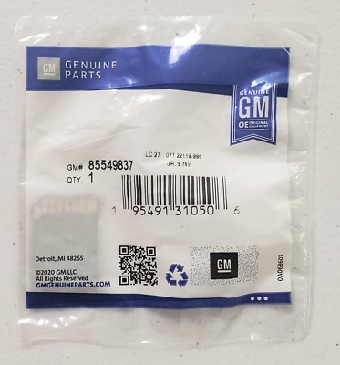 Genuine GM GPS Navigation Data SD Card, North America 85549837 OEM Sealed