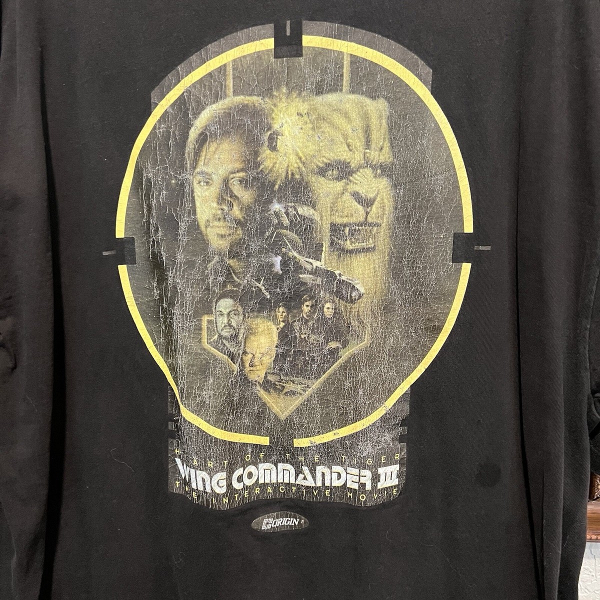 Vintage 90s Wing Commander 3 Heart Of The Tiger PS1 Video Game T