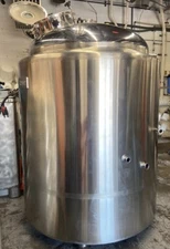 Stout Tanks and Kettles 10bbl Direct Fire Boil Kettle