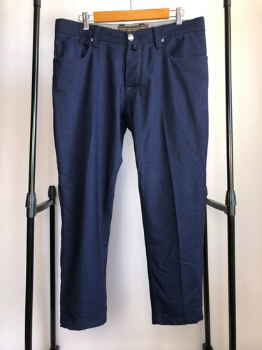 JACOB COHEN J688 Pantaloni Di Lana Taglia 34 100% AUTENTICO | eBay