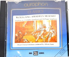 Wolfgang Amadeus Mozart Classics Cd Audio Symphonie Nr. 35 and 38