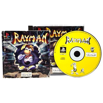 Rayman PS1 USK 6 Jump n Run Klassiker Playstation Spiel sehr gut erhalten