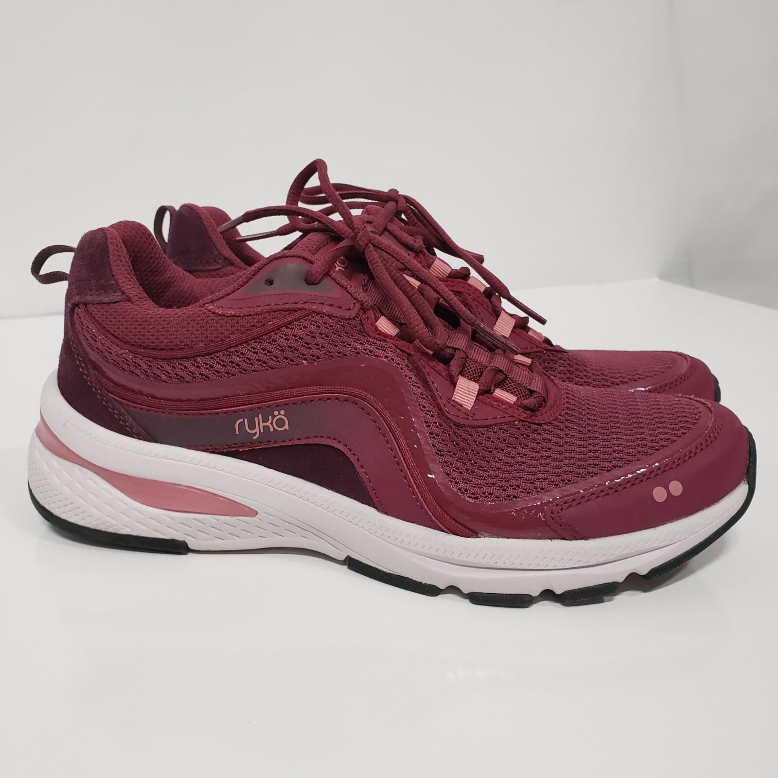 Ryka Belong Walking Shoe in Plum Red Size 8 eBay
