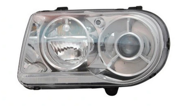 Headlight Left Lens-shaped HB3+HB4 for Chrysler 300C LX 2004-2011 New