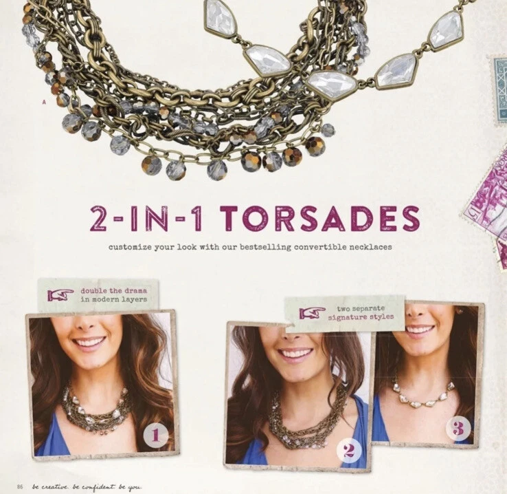 Chloe + Isabel Modern Convertible Torsade Fashion Necklace - Image 3 of 4