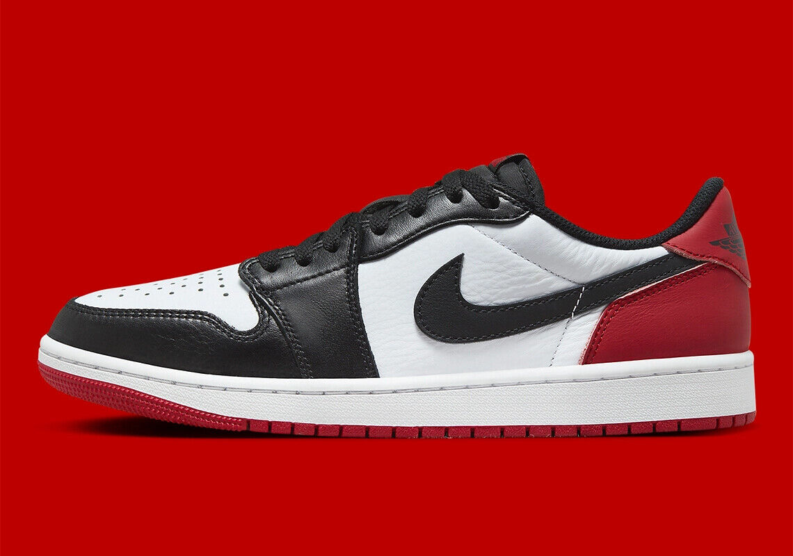 Nike Air Jordan 1 Low Retro OG Black Toe CZ0790-106 Men's or GS New