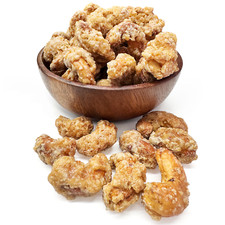 Honey Roasted Cashews - Fresh, Sweet Salty Premium Cashew Nuts FREE SHIP