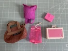 Vintage Barbie Bags, Suitcase, Sleeping Bag