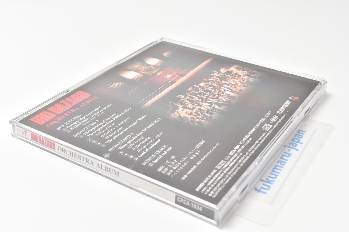 BIOHAZARD Orchestra Album CD Japan Philharmonic Orchestra