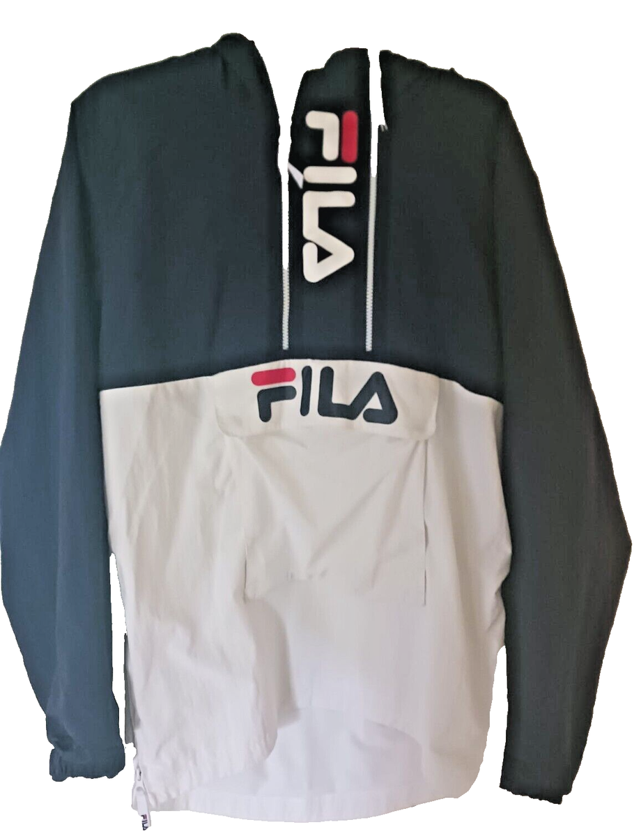 Fila lightweight rain jacket with hood size UK L large UK