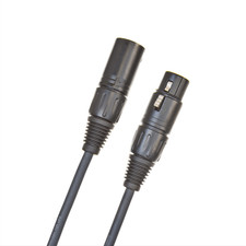 D'addario Classic Series Xlr Microphone/powered Speaker Cable, Xlr To Xlr, 25ft