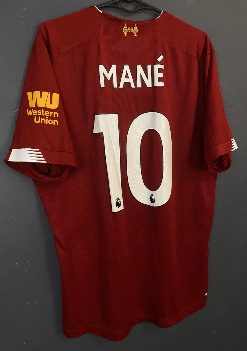 Liverpool No19 Mane Red Home Jersey