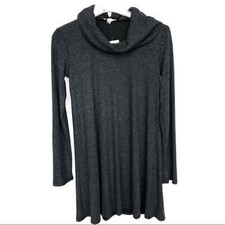 Socialite | NWT Navy Rib Knit Cowl Dress M