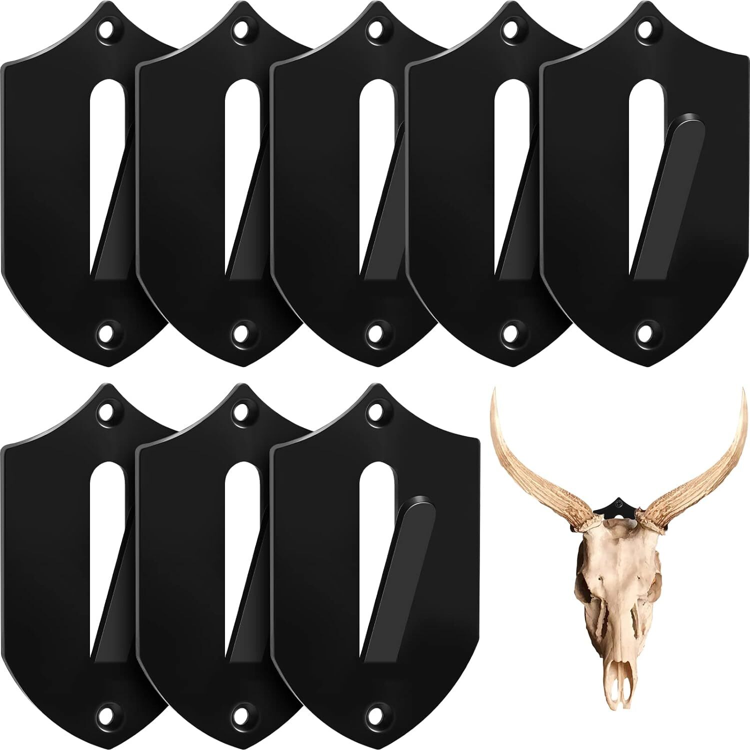 12 Pack European Style Mount Skull Hanger Skull Wall Mount Bracket Deer Hanger eBay