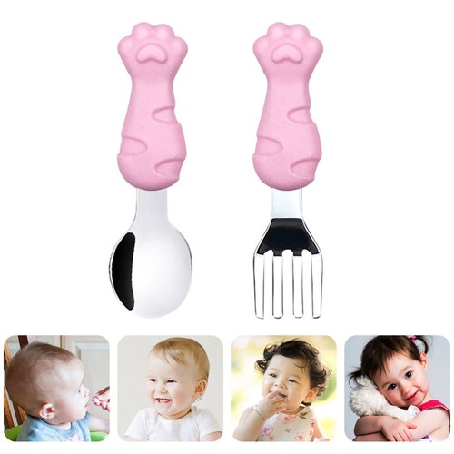 Kids Forks Spoons Infant Utensils Fork Baby Utensils Spoons Forks - Picture 6 of 12
