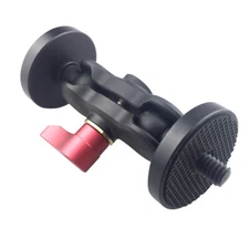 For DSLR Camera Pod Magic Hand Monitor Mount Hot Shoe Dual Head Gadgets