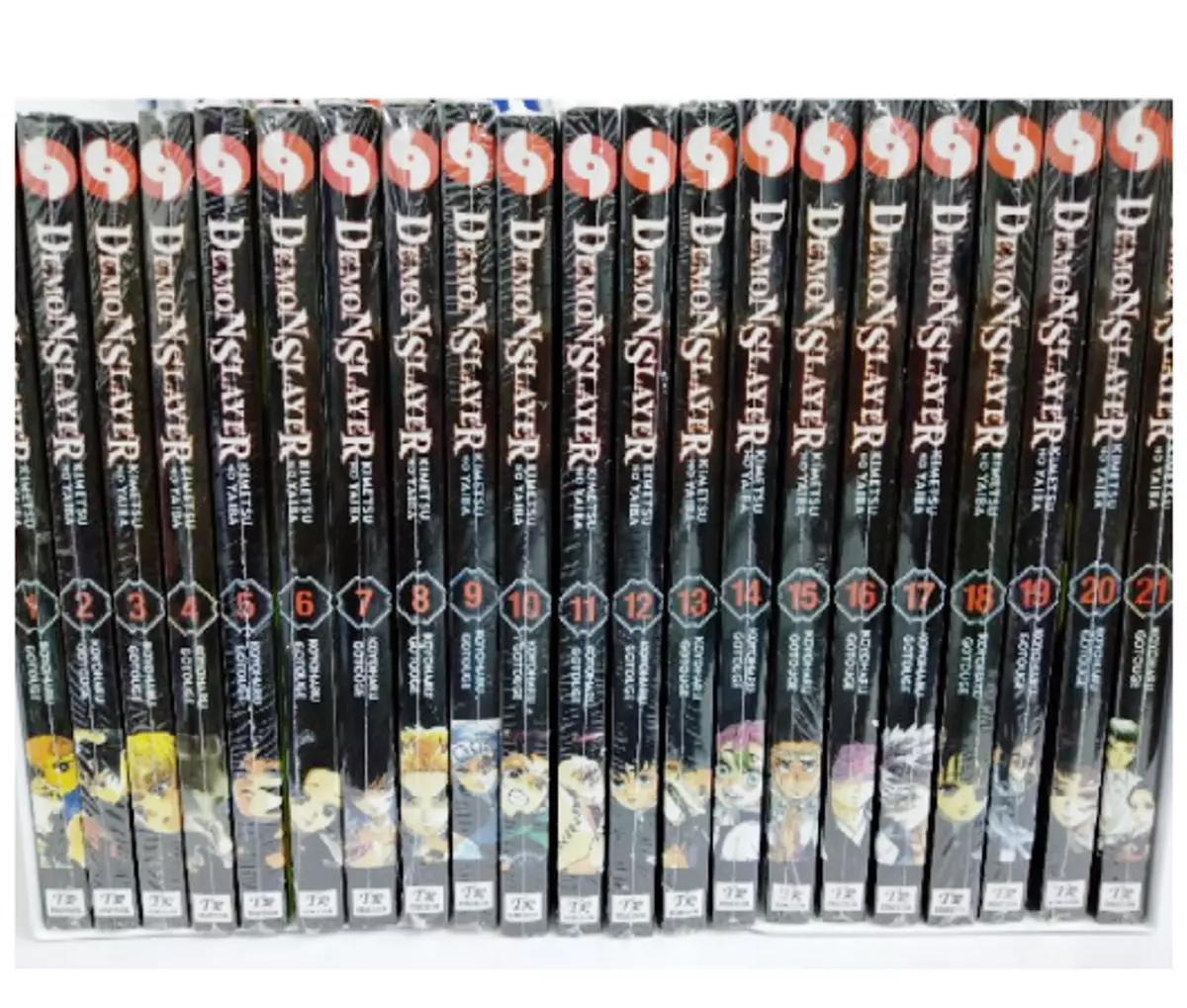 1-23 English Version Comic Book 23 Books Anime Demon Slayer Kimetsu No  Yaiba Manga Volume